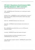 Cfl Unit 2 Questions And Answers With Verified Solutions 100&percnt; Correct&excl;&excl;&excl;