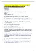EPA RISK ASSESSOR ACTUAL STUDY GUIDE 2025&sol;2026 QUESTIONS WITH SOLUTIONS GRADED A&plus;