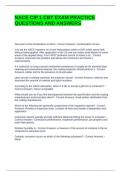 NACE CIP 1 CBT EXAM PRACTICE QUESTIONS AND ANSWERS &vert; VERIFIED
