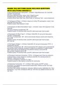 KAISER TELE RHYTHMS EXAM 2025&sol;2026 QUESTIONS WITH SOLUTIONS GRADED A&plus;