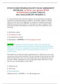 EVOLVE HESI PHARMACOLOGY EXAM ASSESSMENT TESTBANK&vert; ACTUAL 130&plus; Qs &As WITH RATIONALES&vert;LATEST UPDATE 2025&sol;2026&vert;ALREADY GRADED A&plus;