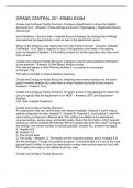GRAND CENTRAL 201 ADMIN EXAM 