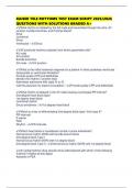 KAISER TELE RHYTHMS TEST EXAM SCRIPT 2025&sol;2026 QUESTIONS WITH SOLUTIONS GRADED A&plus;