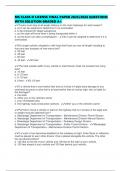 MS CLASS D LICENSE FINAL PAPER 2025&sol;2026 QUESTIONS WITH SOLUTION GRADED A&plus;