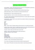 Lead Risk Assessor Exam Questions and Answers