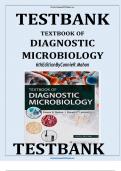 TEST BANK For Textbook Of Diagnostic Microbiology&comma; 6th Edition By Connie R&period; Mahon&comma; Verified Chapters 1 - 41&comma; Complete Newest Version