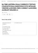 BA 7080 MIDTERM EXAM CURRENTLY TESTING COMPLETE EXAM QUESTIONS WITH DETAILED VERIFIED ANSWERS &lpar;100&percnt; CORRECT ANSWERS&rpar; &sol;ALREADY GRADED A&plus;