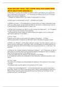 OHIO NOTARY FINAL TEST PAPER 2025&sol;2026 QUESTIONS WITH SOLUTIONS GRADED A&plus;