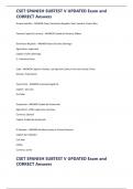 CSET SPANISH SUBTEST V UPDATED Exam and  CORRECT Answers