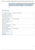 BCOR 360 FINAL EXAM REVIEW AND PRACTICE EXAM QUESTIONS  2025 COMPLETE EXAM QUESTIONS WITH DETAILED VERIFIED  ANSWERS &lpar;100&percnt; CORRECT ANSWERS&rpar; &sol;ALREADY GRADED A&plus; 