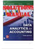 TEST BANK DATA ANALYTICS FOR ACCOUNTING&comma; 3RD EDITION BY VERNON RICHARDSON&comma; TEETER ALL CHAPTERS COVERED QUESTIONS AND ANSWERS GRADED A&plus; LATEST UPDATE &vert;2025-26&vert;