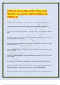 JEPPESEN A&P GENERAL ORAL EXAM &lpar;CCC&rpar; Questions and answers Latest Updates 2025 GRADED