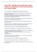 Secure WIFI - Watchguard Test Study guide &sol; Expert  Verified Actual Questions & Answers for Guaranteed  Pass &sol; Newest Update      2&period;4 GHz wavelength - ANSWlonger wavelengths&comma; better range