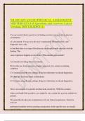 NR 509 ADVANCED PHYSICAL ASSESSMENT MIDTERM EXAM Questions and Answers Latest Versions 2025 GRADED A&plus;&period;
