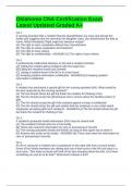 Oklahoma CNA Certification Exam Latest Updated Graded A&plus;
