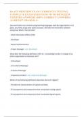 BA 652 MIDTERM EXAM CURRENTLY TESTING COMPLETE EXAM QUESTIONS WITH DETAILED VERIFIED ANSWERS &lpar;100&percnt; CORRECT ANSWERS&rpar; &sol;ALREADY GRADED A&plus;