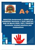 GGH3708 Assignment 3 &lpar;COMPLETE ANSWERS&rpar; Semester 1 2025 &lpar;869740&rpar; - DUE 28 March 2025