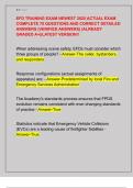 EFD TRAINING EXAM NEWEST 2025 ACTUAL EXAM  COMPLETE 70 QUESTIONS AND CORRECT DETAILED  ANSWERS &lpar;VERIFIED ANSWERS&rpar; &vert;ALREADY  GRADED A&plus;&vert;&vert;LATEST VERSION&excl;&excl;