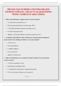 PRAXIS 5422 SCHOOL COUNSELOR 2025 NEWEST UPDATE  100 ACTUAL QUESTIONS WITH COMPLETE SOLUTIONS