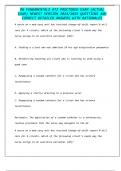 RN FUNDAMENTALS ATI PROCTORED EXAM &lpar;ACTUAL EXAM&rpar; NEWEST VERSION 2024&sol;2025 QUESTIONS AND CORRECT DETAILED ANSWERS WITH RATIONALES