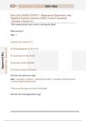 First Aid USMLE STEP 1&colon; Respiratory Questions with  Detailed Verified Answers &lpar;100&percnt; Correct Answers&rpar;  &sol;Already Graded A