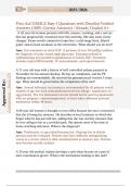 First Aid USMLE Step 3 Questions with Detailed Verified  Answers &lpar;100&percnt; Correct Answers&rpar; &sol;Already Graded A&plus;