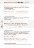 First Aid USMLE   Questions with Detailed Verified Answers &lpar;100&percnt; Correct Answers&rpar; &sol;Already Graded A&plus;