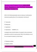 FCCS EXAM PACKAGE DEAL QUESTIONS AND VERIFIED DETAILED ANSWERS &vert; 100&percnt; GUARANTEED PASS &vert; ALREADY GRADED A&plus;