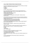 UCLA EMS OPERATIONS EXAM REVIEW