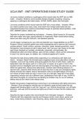 UCLA EMT - EMT OPERATIONS EXAM STUDY GUIDE