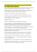 UCF QMB3200 PRACTICE EXAM 2025&sol;2026 QUESTIONS WITH SOLUTIONS GRADED A&plus;