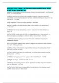 USNSCC PO2 FINAL PAPER 2025&sol;2026 QUESTIONS WITH SOLUTIONS GRADED A&plus;