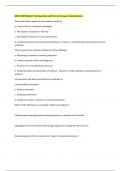 BSNC 1000 BUNDLED QUESTIONS WITH CORRECT ANSWERS LATEST UPDATE 2026&sol;2027
