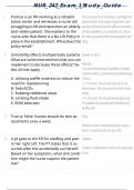 "Comprehensive Study Guide for NUR 242&colon; Essential Nursing Practices"
