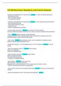 FLS Written Exam Questions and Correct Answers 