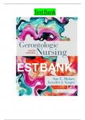 Test Bank Gerontologic Nursing 6th Edition &lpar;Meiner&comma; 2019&rpar; Chapter 1-29 &vert; All Chapters