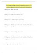 Drug Recognition Expert Matrix &vert; COMPLETE QUESTIONS AND ANSWERS 2024-2025 LATEST UPDATED &vert; GET IT CORRECT &excl;&excl;&excl;