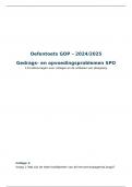Oefentoets GOP - 114 vragen over colleges en artikelen