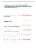 WSET 3&colon; Regions and Grapes EXAM 2025 UPDATE&sol;PRACTICE  QUESTIONS AND CORRECT VERIFIED ANSWERS &lpar;complete solutions&rpar;  ASSURED SUCCESS&sol;GRADED A&plus;&excl;&excl;&excl;