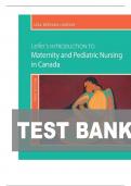 TEST BANK FOR  Leifer's Introduction to Maternity & Pediatric Nursing in Canada 1st Edition by Gloria Leifer and Lisa Keenan-Lindsay ISBN&colon; 978-1771722049  ALL CHAPTERS COVERED  COMPLETE GUIDE   100&percnt; VERIFIED A&plus; GRADE ASSURED &excl;&excl;&excl;&excl;&excl; NEW LATEST UPDATE