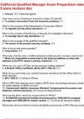 California Qualified Manager Exam Preparation rated 5 stars revision doc&period;pdf