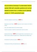 InsuranceSuite Developer Fundamentals Newest update 2025 with complete questions and correct detailed answers from a verified source &vert;&vert;already graded A&plus; &lpar;100&percnt; guaranteed pass&rpar;