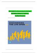 TEST BANK For Discovering the Life Span&comma; 5th Edition Robert S&period; Feldman&comma; Verified Complete Newest Version