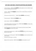 UNT ECON 1100 EXAM 1 UPDATED QUESTIONS AND ANSWERS