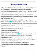 JURISPRUDENCE EXAM QUESTIONS AND ANSWERS&lpar;2025&sol;2026&rpar;