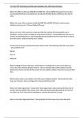 Pro Tools 210P Exam Revision &lpar;2024&rpar; Latest Questions With 100&percnt; Solved Solutions&period;