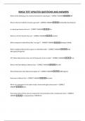 RMGA TEST UPDATED QUESTIONS AND ANSWERS