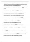 VMO OSFM STUDY GUIDE UPDATED QUESTIONS AND ANSWERS