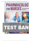 TEST BANK FOR Pharmacology for Nurses&colon; A Pathophysiologic Approach 7th Edition by Michael Adams&comma; Norman Holland&comma; Shanti Chang  ISBN&colon;978-0138097042 ALL CHAPTERS COVERED  100&percnt; VERIFIED A&plus; GRADE ASSURED&excl;&excl;&excl;&excl;NEW LATEST UPDATE&excl;&excl;&excl;&excl;&excl;