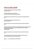 PGA Q LEVEL EXAM QUESTIONS AND ANSWERS 2025&sol;2026&lpar; A&plus; GRADED 100&percnt; VERIFIED&rpar;&period;